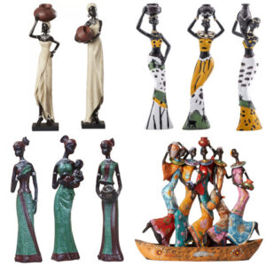 african women figurines