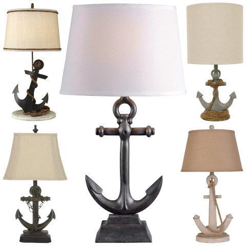 anchor base table lamp