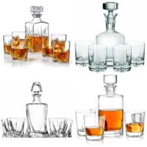decanter and glass set