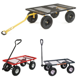 flatbed garden cart