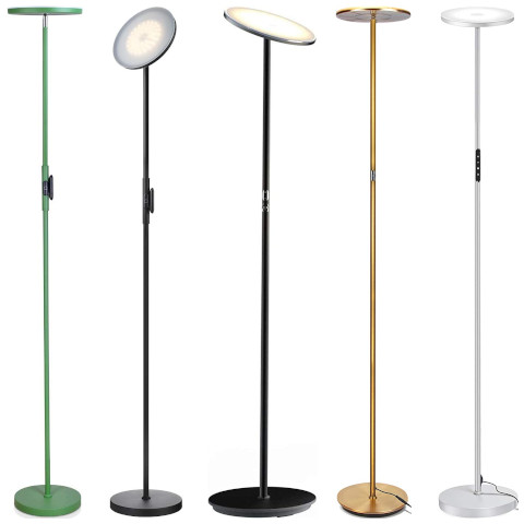 led torchiere floor lamp