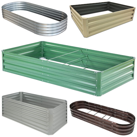 metal raised garden bed