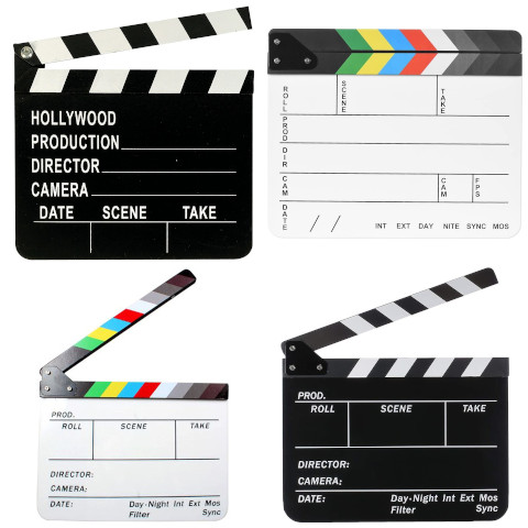 movie clapper board