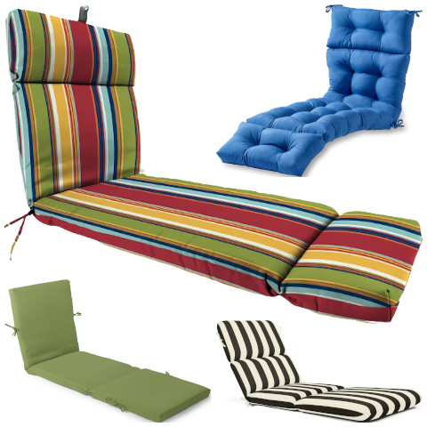 outdoor chaise lounge cushion