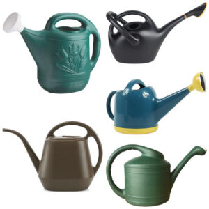 plastic watering can