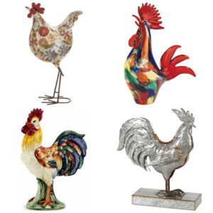 rooster figurine