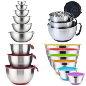 stainless steel mixing bowls