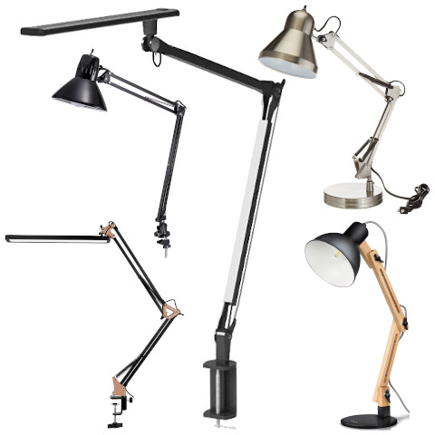 swing arm desk lamp