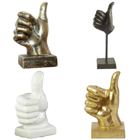 thumbs up sculpture