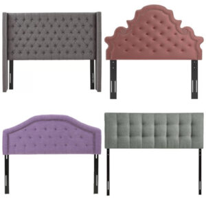 upholstered tufted headboard