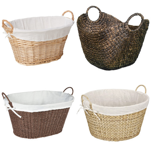 wicker laundry basket