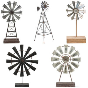 windmill table decor
