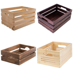 wooden crate