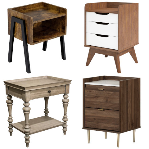 tray top nightstand