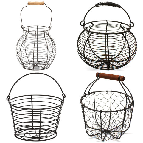 wire egg basket