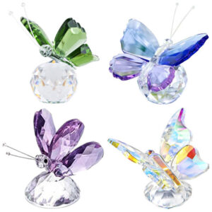 crystal butterfly figurine