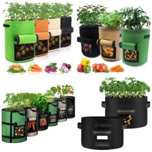 grow bags with flap