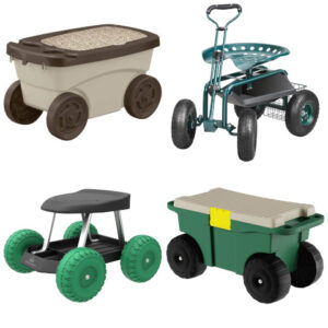 garden cart with seat