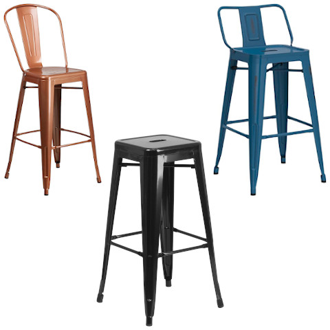 metal bar stool