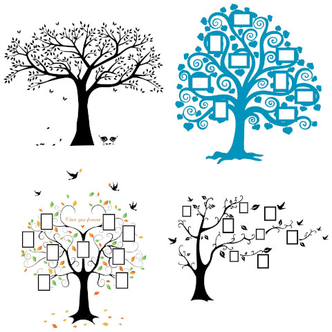 family tree wall decal