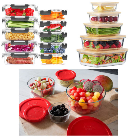 glass food storage containers