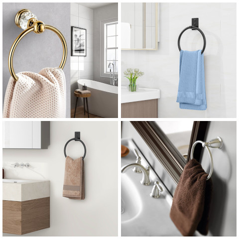 round towel holder