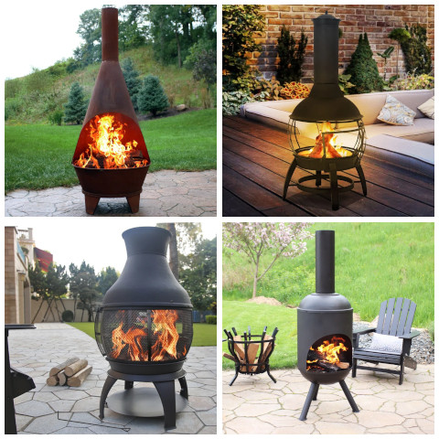 outdoor chiminea