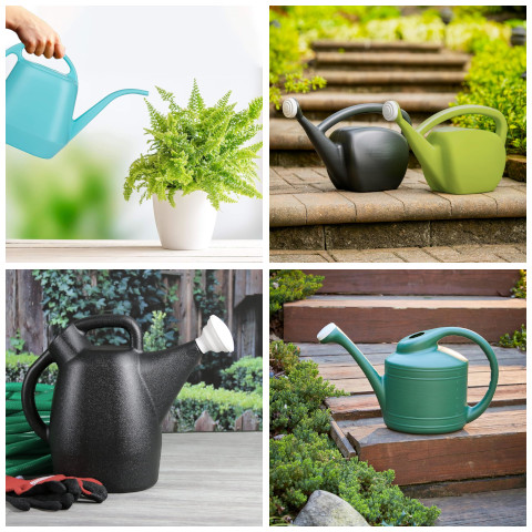 plastic watering can