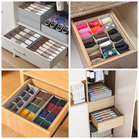 sock drawer organizer