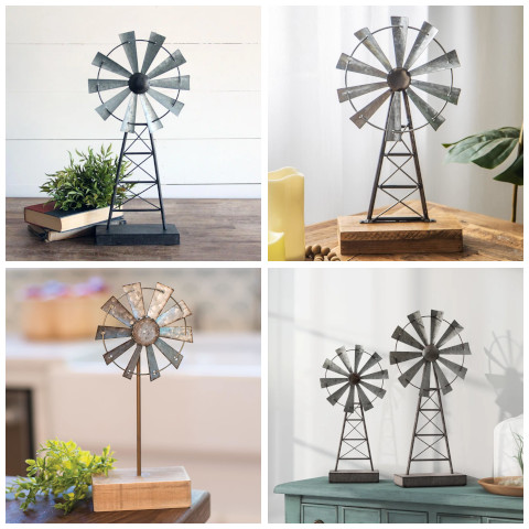 windmill table decor