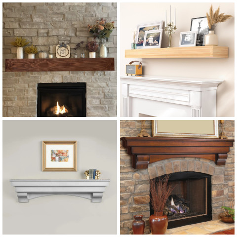 mantel shelf