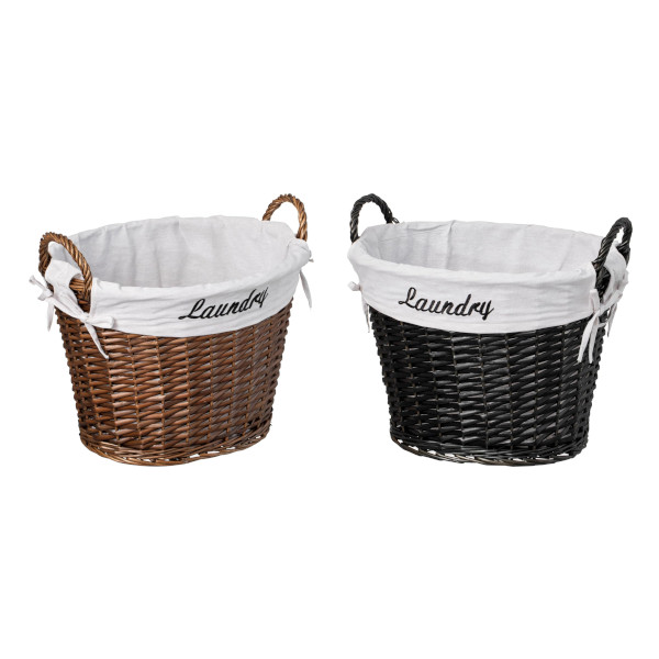 wicker laundry basket