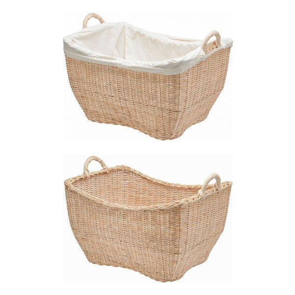 wicker laundry basket