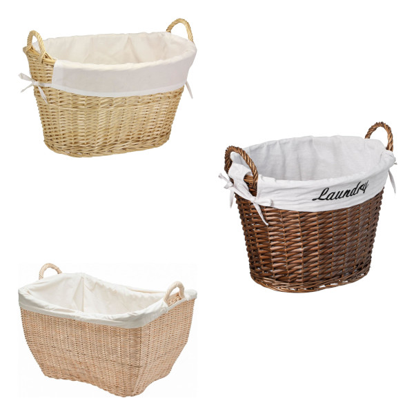 wicker laundry basket