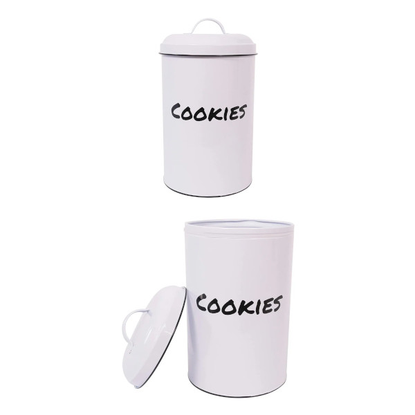 metal cookie jar