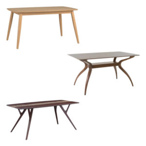 mid-century rectangular dining table