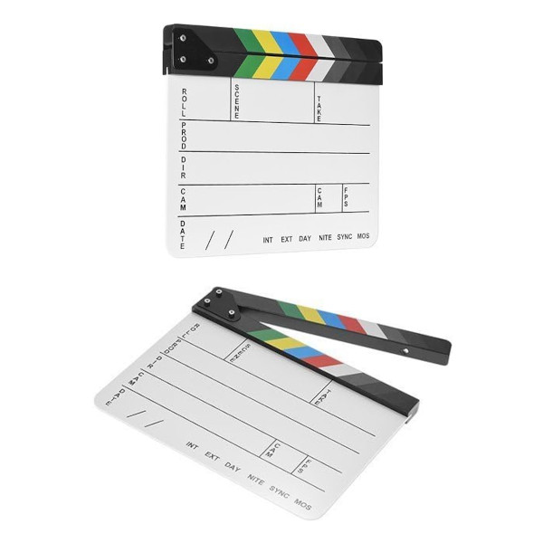 movie clapper board