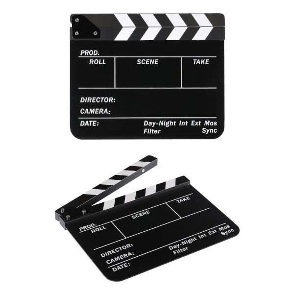 movie clapper board