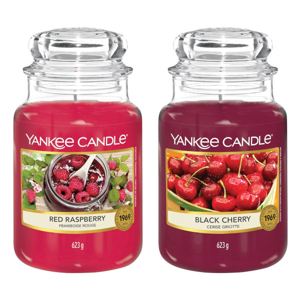 scented jar candle