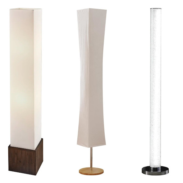 column floor lamp
