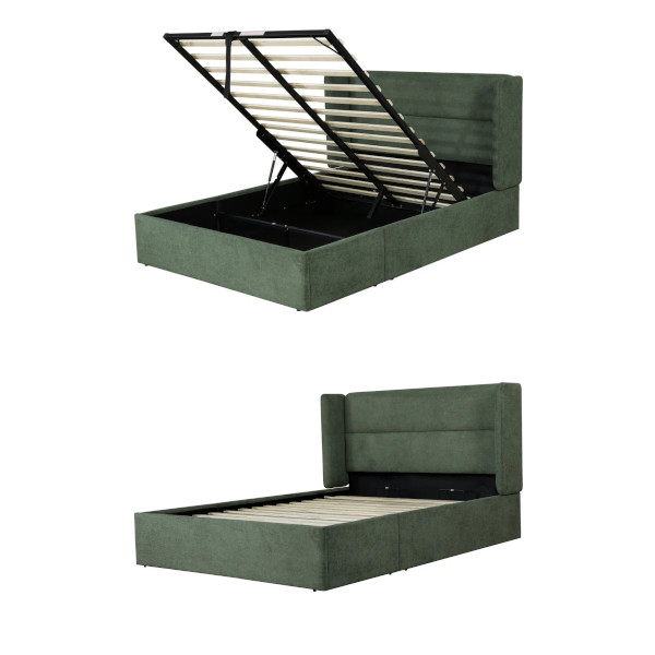 hydraulic storage bed