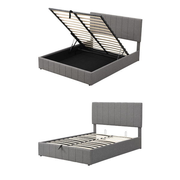 hydraulic storage bed