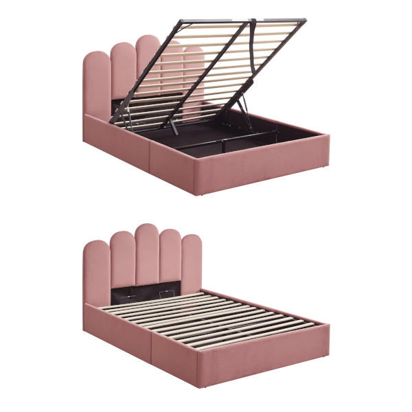 hydraulic storage bed