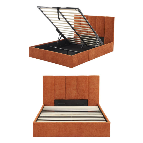 hydraulic storage bed