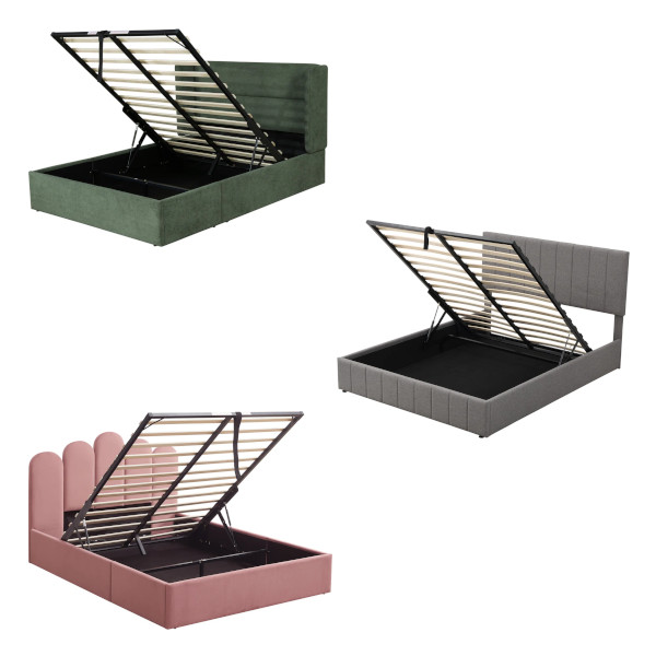 hydraulic storage bed