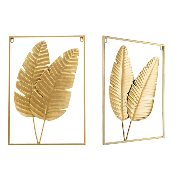 leaf metal wall decor