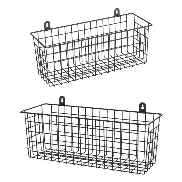 metal wire wall basket