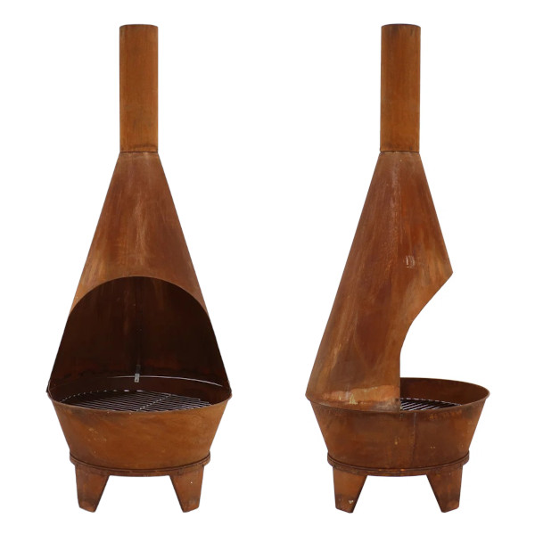 outdoor chiminea