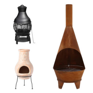 outdoor chiminea