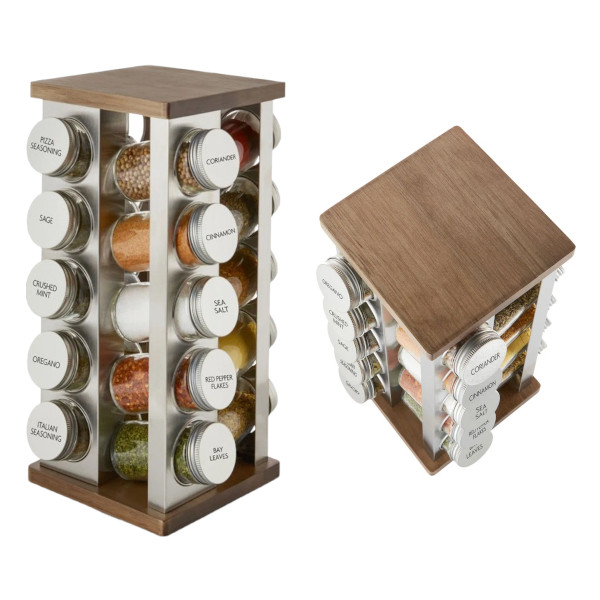 revolving spice rack